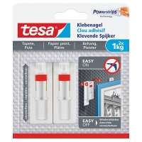 Tesa clavo adhesivo ajustable para superficies sensibles 1 kg (2 unidades) 202303