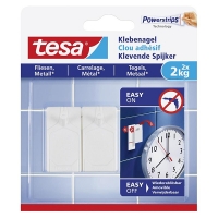 Tesa clavos adhesivos para azulejos y metal 2 kg (2 unidades) 77762-00000-00 202295