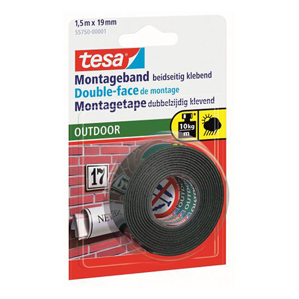 Tesa powerbond cnta adhesiva de doble cara para exteriores de 19 mm x 1,5 m 203365 - 2