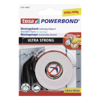 Tesa powerbond ultra strong cinta adhesiva de doble cara de 19 mm x 1,5 m 202383