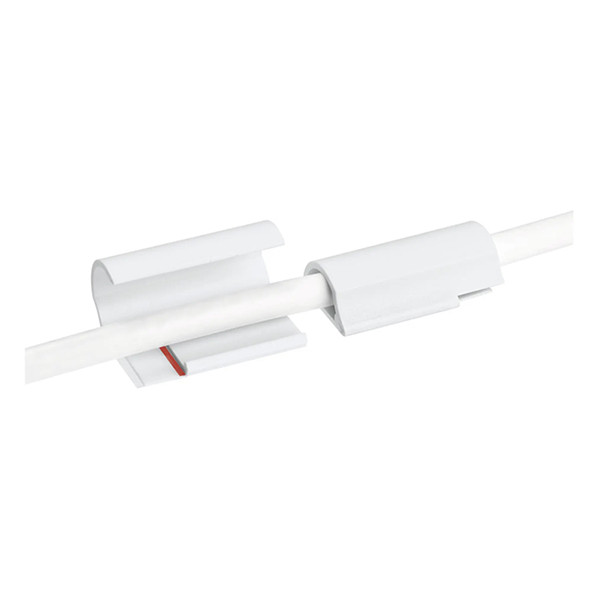 Tesa sujetacables powerstrips autoadhesivos blancos (5 unidades) 202352 - 5