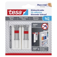 Tesa tornillo adhesivo ajustable para superficies sensibles 1 kg (2 unidades) 202314