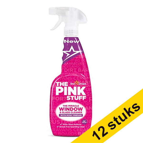 The Pink Stuff | Limpiador Ventanas y Vidrios 750 ml | Pack 12 uds SPI00036 - 1