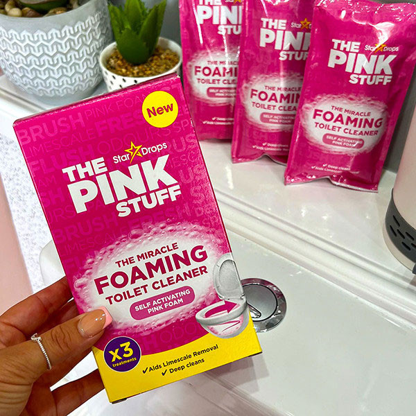 The Pink Stuff | Limpiador en polvo para WC - Formato 3 x 100 gramos SPI00023 - 2