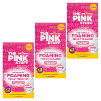 The Pink Stuff Limpiador en polvo para WC - Formato 3 x 100 gramos | Pack 3 uds SPI00024