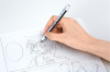 Tombow MONO Zero portagomas Ø 2.3 negro 238819 - 3