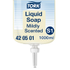 Tork 420501 jabón líquido perfumado  apto para dispensador Tork S1 (1 litro) STO00032 - 1
