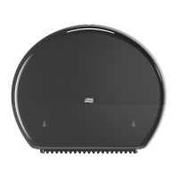 Tork Jumbo Dispensador de papel higiénico 554008 T1 (negro) STO00221