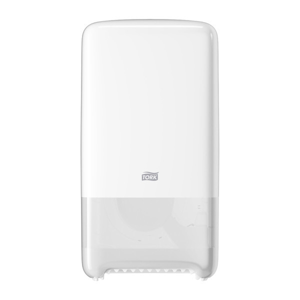 Tork Midi T6 Dispensador de papel higiénico | Blanco | 557500 STO00005 - 1