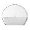 Tork T2 Mini Jumbo 555000 Dispensador para papel higiénico | blanco STO00222 - 1