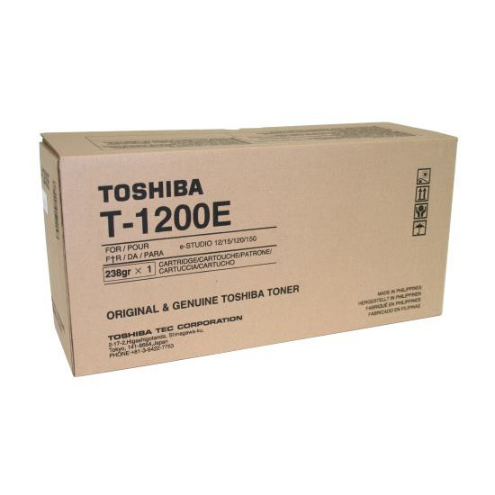 Toshiba T-1200E toner negro (original) 6B000000085 T-1200E 078500 - 1
