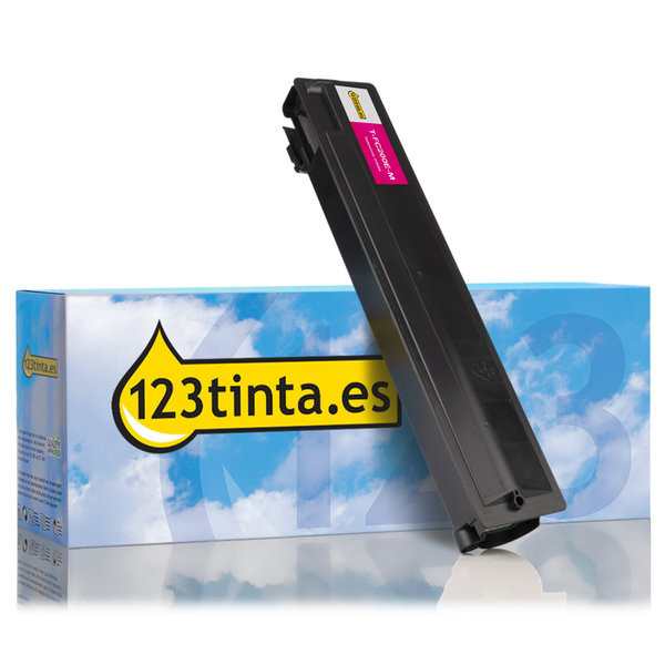 Toshiba T-FC200E-M Toner magenta (marca 123tinta) 6AJ00000127C 078405 - 1