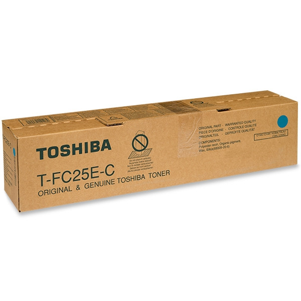 Toshiba T-FC25E-C toner cian (original) 6AJ00000072 078696 - 1
