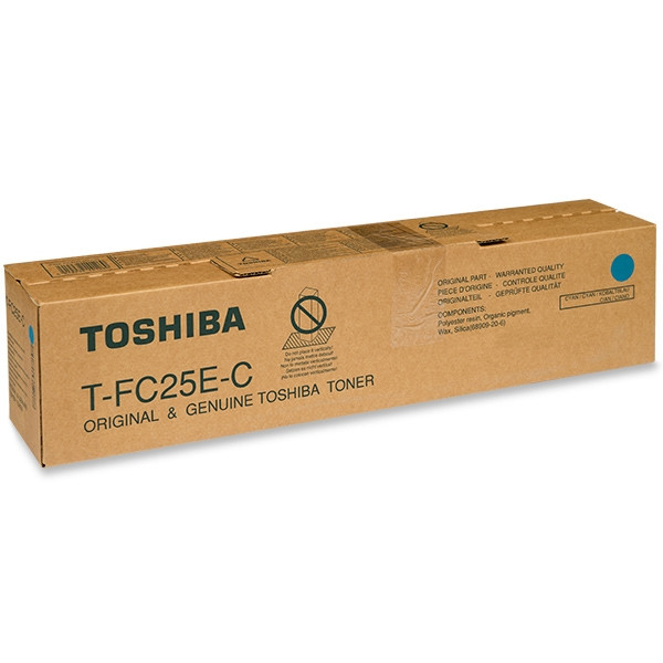 Toshiba T-FC25E-C toner cian (original) 6AJ00000072 078696 - 1