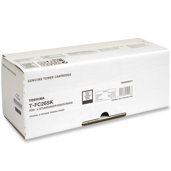 Toshiba T-FC26SK toner negro (original) 6B000000374 078686 - 1