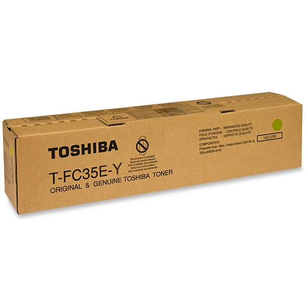 Toshiba T-FC35-Y toner amarillo (original) TFC35Y 078558 - 1
