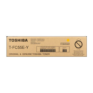 Toshiba T-FC55E-Y toner amarillo (original) 6AG00002321 6AK00000117 078684 - 1
