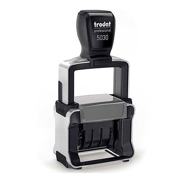 Trodat Professional 5030 Sello fechador autoentintable negro 206502 - 1
