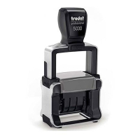 Trodat Professional 5030 Sello fechador autoentintable negro 206502