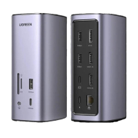 Ugreen Hub CM555 Thunderbolt (12 en 1) 828637