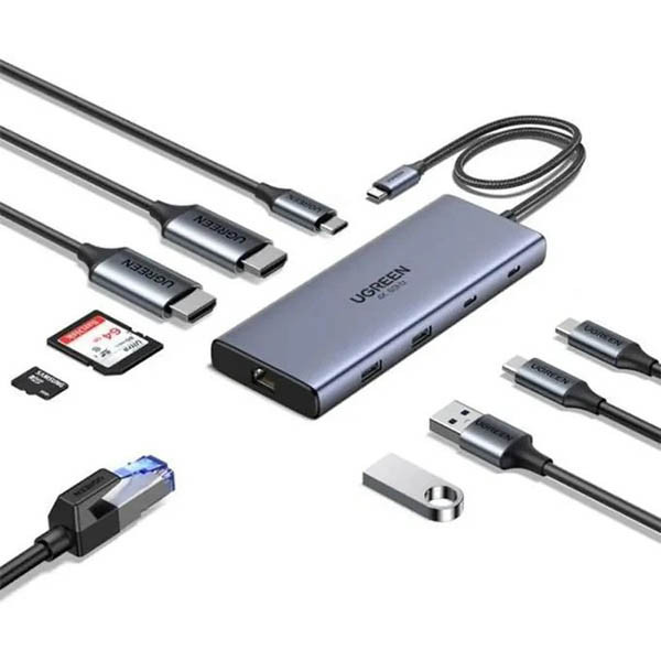Ugreen Hub CM639 USB-C HDMI (8 en 1) 828634 - 1