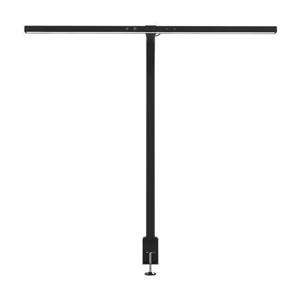 Unilux Strata Lámpara de escritorio LED ergonómica con pinza negra 237827 - 1