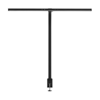 Unilux Strata Lámpara de escritorio LED ergonómica con pinza negra 237827
