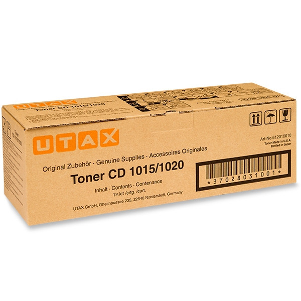 Utax 612010010 toner negro (original) 612010010 079504 - 1