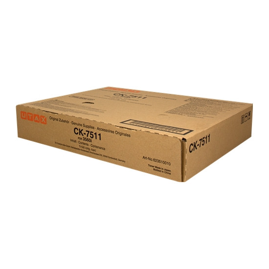 Utax CK-7511 (623510010) toner negro (original) 623510010 090408 - 1