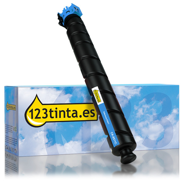 Utax CK-8511C (1T02L7CUT0) toner cian (marca 123tinta) 079977 - 1