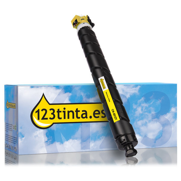 Utax CK-8512Y (1T02RLAUT0) toner amarillo (marca 123tinta) 1T02RLAUT0C 079999 - 1