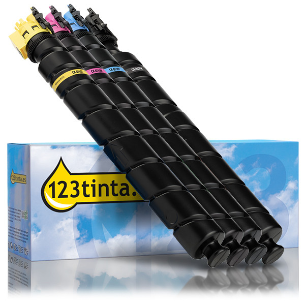 Utax CK-8530 toners (marca 123tinta) | Pack negro + 3 colores 119809 - 1
