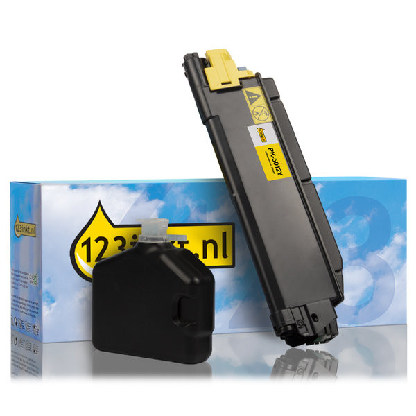 Utax PK-5012Y (1T02NSAUT0) toner amarillo (marca 123tinta) 1T02NSAUT0C 090451 - 1