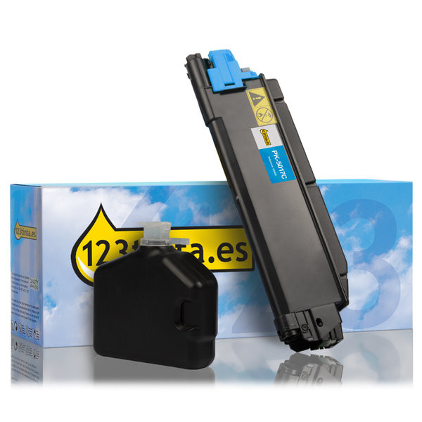 Utax PK-5017C (1T02TVCUT0) toner cian (marca 123tinta) 1T02TVCUT0C 090505 - 1