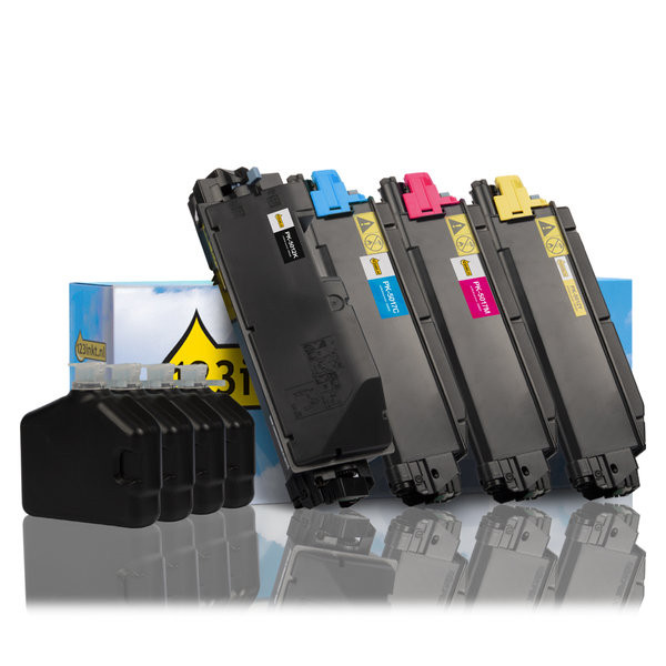 Utax PK-5017 toners (marca 123tinta) | Pack negro + 3 colores 119806 - 1