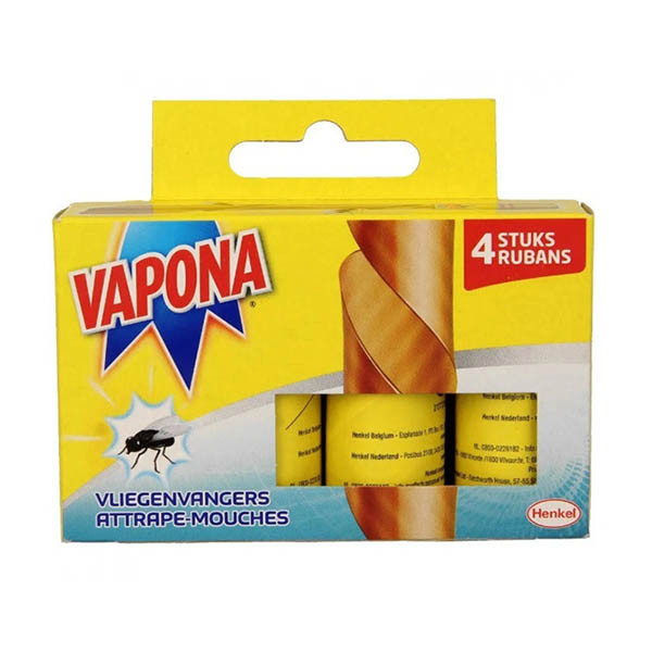 Vapona trampas para moscas (4 unidades) SVA00058 - 1