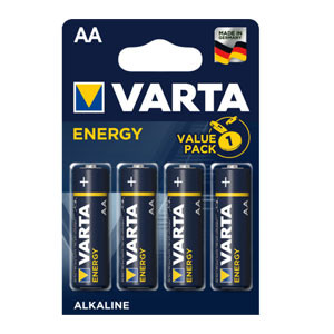 Varta Energy AA/LR06/MN1500 Pilas Alcalinas (4 unidades) 04106229414 425879 - 1