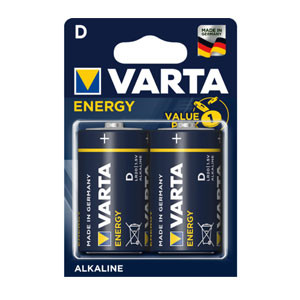 Varta Energy D/LR20/MN1300 Pilas Alcalinas (2 unidades) 04120229412 425883 - 1