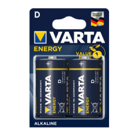 Varta Energy D/LR20/MN1300 Pilas Alcalinas (2 unidades) 04120229412 425883