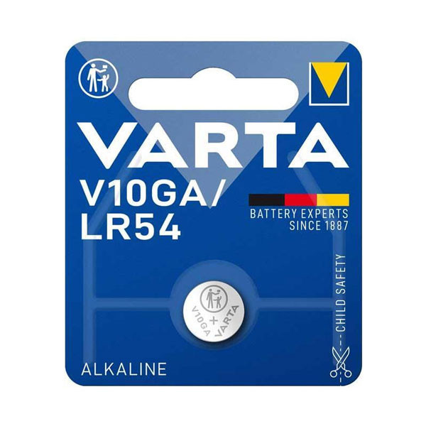 Varta V10GA (LR54) Pila alcalina de botón V10GA AVA00046 - 1