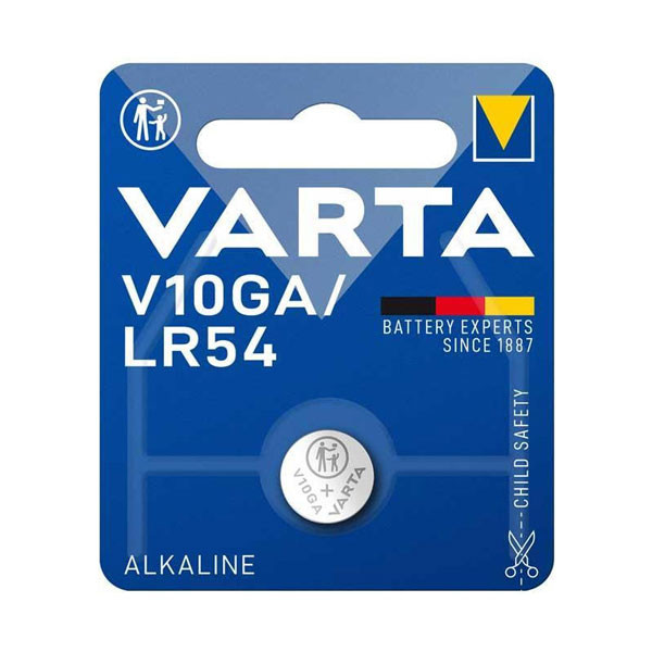 Varta V10GA (LR54) Pila alcalina de botón