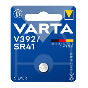 Varta V392/SR41 Pila de Botón Plata V392 AVA00027 - 1