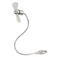 Ventilador USB de 30 cm Plata 426914