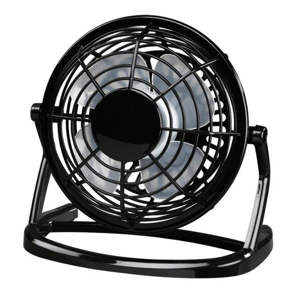 Ventilador de Mesa USB de 10 cm Negro 426913 - 1