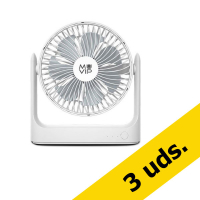 Ventilador de Sobremesa Portátil | Pack 3 uds