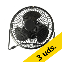 Ventilador de Sobremesa USB | Pack 3 uds