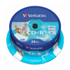 Verbatim CD-R Super Azo Bobina 25 700Mb - CD imprimible Verbatim