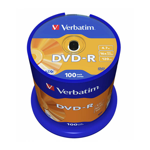 Verbatim DVD-R - 100 unidades 090161 - 1
