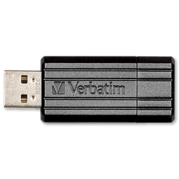 Verbatim Memoria USB 32GB 2.0 Negro Verbatim 49064 500266 - 1