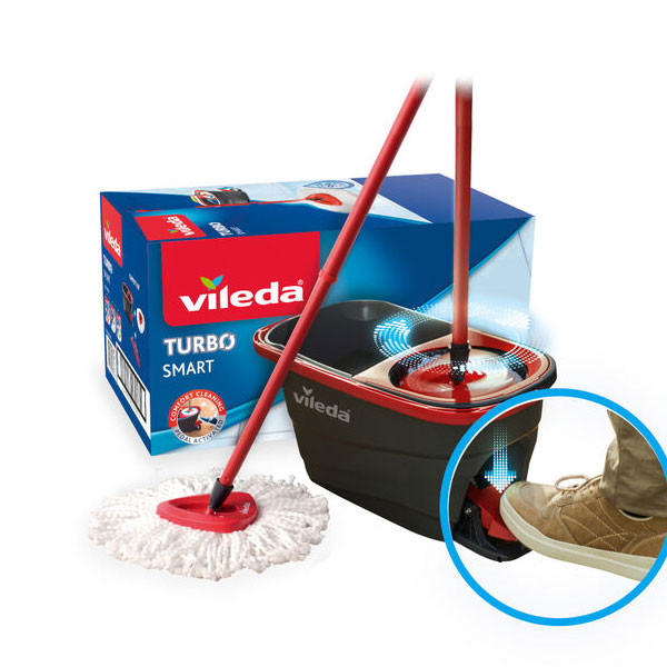 Vileda Easy Wring & Clean Turbo fregona con cubo  SVI00034 - 3